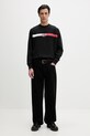 Tommy Jeans bluza męska bawełniana DM0DM23019 czarny SS26