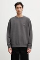 Maison Kitsuné Fox Head Men's cotton oversized sweatshirt gray PM00306KM0340