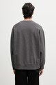Clothing Maison Kitsuné Fox Head Men's cotton oversized sweatshirt PM00306KM0340 gray