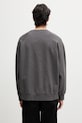 Clothing Maison Kitsuné Fox Head Men's cotton oversized sweatshirt PM00306KM0340 gray