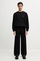 Maison Kitsuné Fox Head oversized sweatshirt cotton Men's black PM00306KM0340