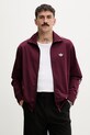 adidas Originals μπλούζα με κουμπιά ανδρική Firebird μπορντό KE1646