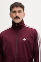 adidas Originals dukserica na zakopčavanje muška Firebird bordo KE1646