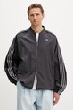 adidas Originals mikina na zips pánska čierna KX4831