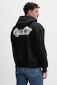 Odzież Vans bluza z kapturem męska z bawełną VN000STCY281 czarny