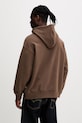 Odzież Vans Bluza z kapturem męska bawełniana VN000VXZFST1 brązowy