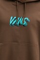 Vans Bluza z kapturem męska bawełniana VN000VXZFST1 brązowy