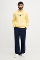 Tommy Hilfiger mikina s kapucňou pánska bavlnená MW0MW42464 žltá SS26