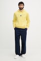 Tommy Hilfiger kapucnis melegítőfelső férfi pamut MW0MW42464 sárga SS26