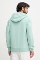 Oblačila Tommy Hilfiger pulover s kapuco moški bombažen MW0MW42464 turkizna