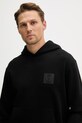 Bavlnená mikina Just Cavalli čierna 80OAIT05.CF500
