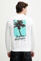 Oblečenie Tommy Hilfiger mikina pánska s bavlnou MW0MW42495 biela