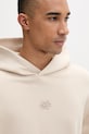 Filling Pieces кофта с капюшоном мужская хлопковая Boxy Embroidered бежевый 412632501284.292