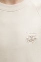 Filling Pieces bluza bawełniana Boxy Embroidered beżowy 412630500143.292