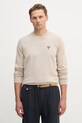 Aeronautica Militare sweter bawełniany bawełna beżowy MA1631UL00506