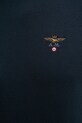 Aeronautica Militare sweter bawełniany MA1631UL00506 granatowy