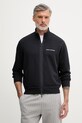 Armani Exchange bluza rozpinana męska z bawełny granatowy XM002327.AF21870