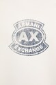 Armani Exchange кофта с капюшоном для мужчин XM002332.AF10818 бежевый