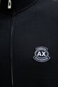 Armani Exchange mikina na zips pánska s bavlnou XM002367.AF13047 tmavomodrá
