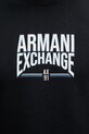 Armani Exchange bluza męska z bawełną XM002446.AF22124 czarny