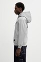 NEIGHBORHOOD bluza bawełniana CLASSIC SWEAT ZIP HOODIE LS 252UWNH.CSM03 szary SS26