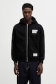 Odzież NEIGHBORHOOD bluza bawełniana CLASSIC SWEAT ZIP HOODIE LS 252UWNH.CSM03 czarny