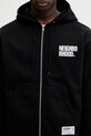 NEIGHBORHOOD bluza bawełniana CLASSIC SWEAT ZIP HOODIE LS czarny 252UWNH.CSM03