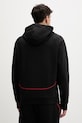 Oblečení HUGO mikina s kapucí pánská bavlněná s elastanem Dofrentis_RB 50559711 černá