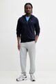 Napapijri bluza bawełniana BALIS NP0A4HHV1761 granatowy SS26