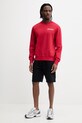 Napapijri bluza bawełniana SOL NP0A4HO4RAQ1 czerwony SS26