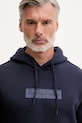 Napapijri bluza z kapturem męska bawełniana B-BOX LOGO granatowy NP0A4I7V1761