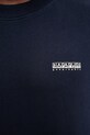 Napapijri bluza bawełniana SMALL BOX NP0A88TP1761 granatowy