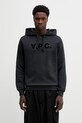 A.P.C. bluza bawełniana Standard Grand Vpc nadruk czarny COHMC.M27908