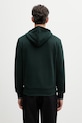 Îmbrăcăminte Fred Perry hanorac cu fermoar și glugă din bumbac bărbătesc J7536 verde