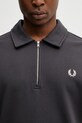 Fred Perry bluza bawełniana szary M2426