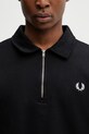 Fred Perry bluza bawełniana czarny M2426