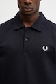 Fred Perry bluza z kapturem męska granatowy M2427