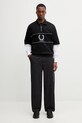 Fred Perry x Kris Van Assche bluza męska SM2112 czarny