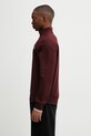 Fred Perry bluza męska bawełniana M3574.64A bordowy SS26