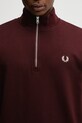 Fred Perry bluza męska bawełniana bordowy M3574.64A