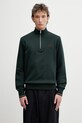 Fred Perry bluza bawełniana męska zielony M3574.85A