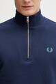 Fred Perry bluza bawełniana męska granatowy M3574.86A