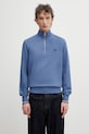 Fred Perry bluza bawełniana męska niebieski M3574.89A