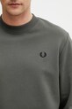 Fred Perry bluza bawełniana męska zielony M7535.U70