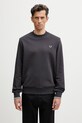 Fred Perry bluza bawełniana męska szary M7535.87A