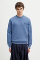 Fred Perry bluza bawełniana męska niebieski M7535.89A