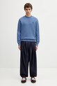 Fred Perry bluza bawełniana męska M7535.89A niebieski