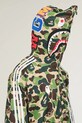 Суичър adidas Originals x BAPE зелен KF4916