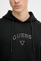 Guess felpa da uomo in cotone M6GQ04.K3009 nero
