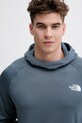 The North Face bluza z kapturem męska Reaxion 2.0 niebieski NF0A8G2ALGW1
